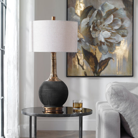 Arnav Accent Drum Table Lamp Modern Design