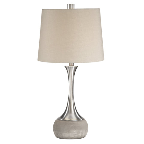 Niah Sleek Drum Table Lamp Modern Accent