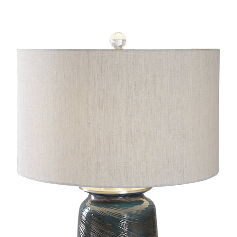 Olesya Column Table Lamp Contemporary Accent Lamp