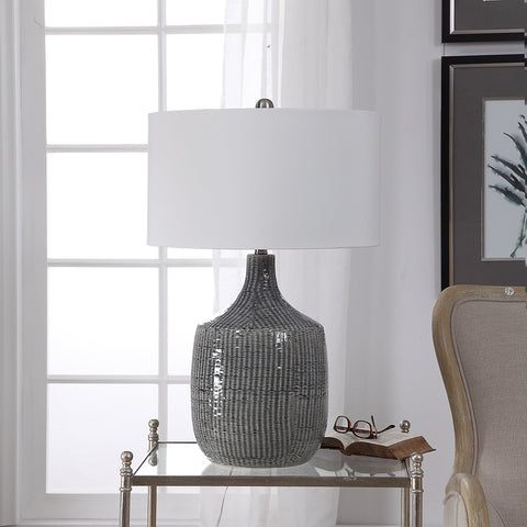 Felipe Contemporary Accent Drum Table Lamp