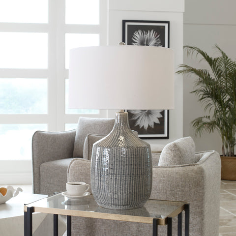 Felipe Contemporary Accent Drum Table Lamp