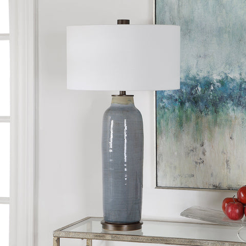 Vicente Column Drum Table Lamp Modern Accent
