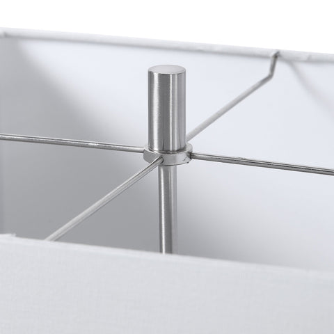 Accent Tropical Column Table Lamp with Crystals