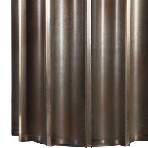 Khalio Column Drum Table Lamp Industrial Accent