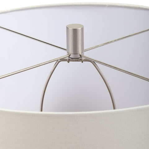 Scouts Handcrafted Organic Accent Drum Table Lamp