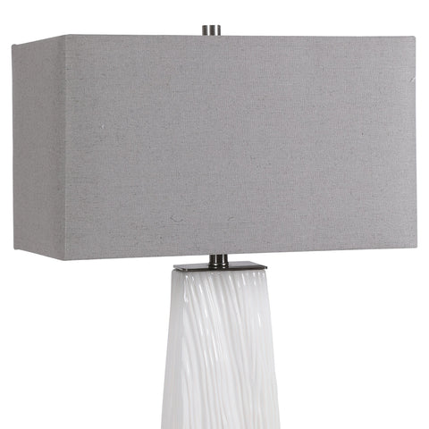 Sycamore Modern Accent Carving Table Lamp
