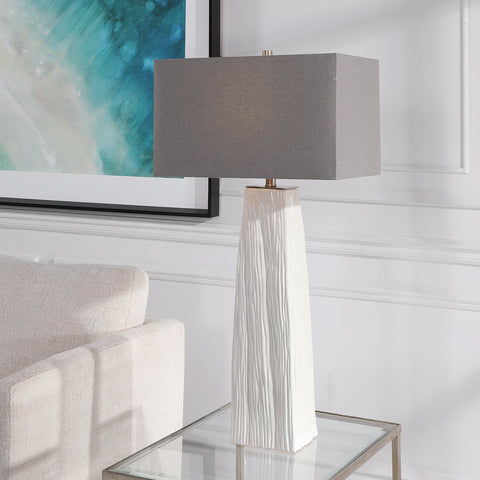 Sycamore Modern Accent Carving Table Lamp