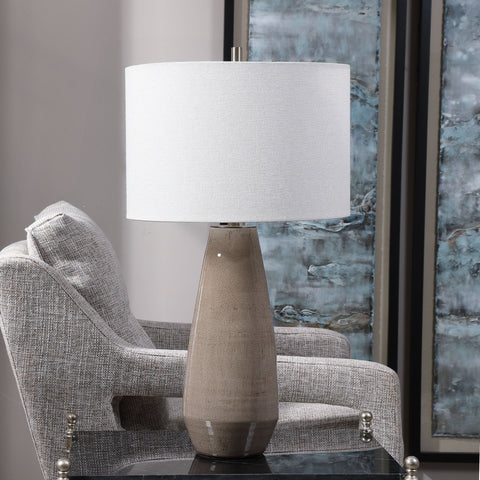 Volterra Column Accent Table Lamp for Contemporary Spaces