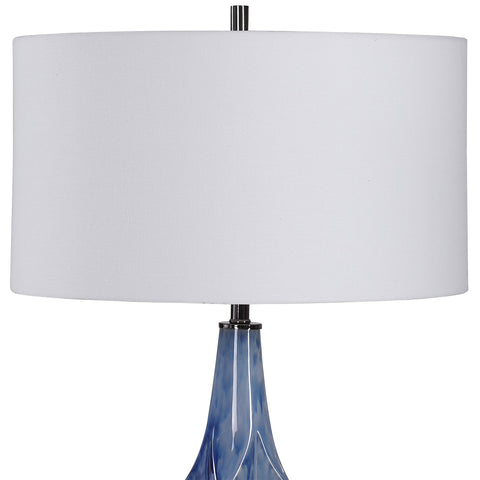 Everard Modern Drum Accent Table Lamp
