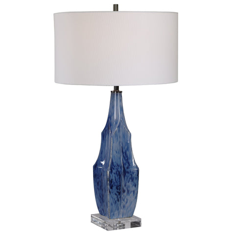 Everard Modern Drum Accent Table Lamp