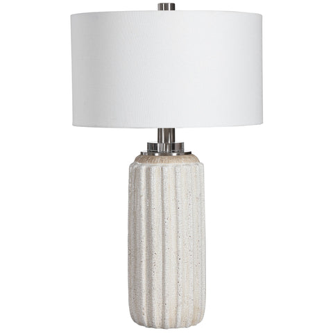 Azariah Fluted Column Table Lamp for Elegant Traditional Spaces
