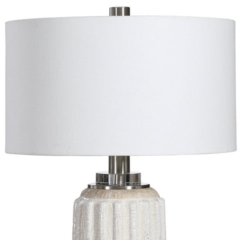 Azariah Fluted Column Table Lamp for Elegant Traditional Spaces