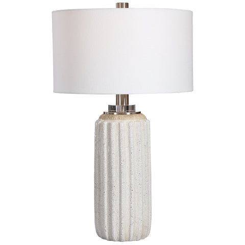 Azariah Fluted Column Table Lamp for Elegant Traditional Spaces