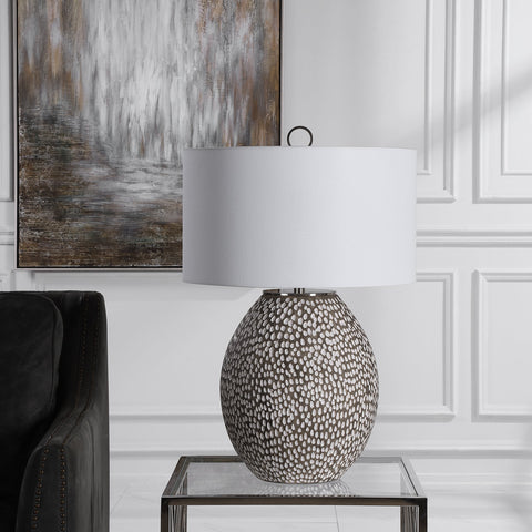 Cyprien Modern Accent Drum Table Lamp