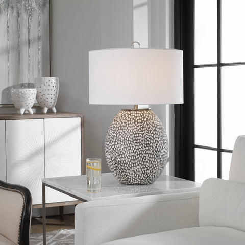 Cyprien Modern Accent Drum Table Lamp