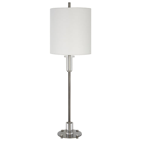 Aurelia Modern Elegant Buffet Accent Table Lamp with Crystals