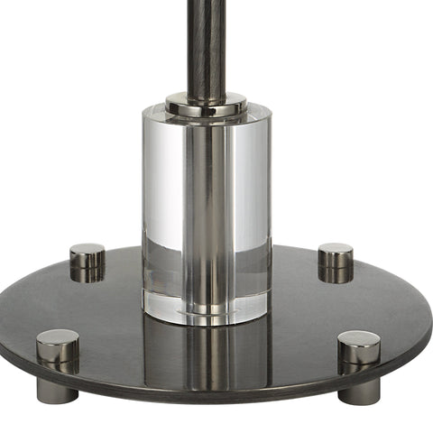 Aurelia Modern Elegant Buffet Accent Table Lamp with Crystals