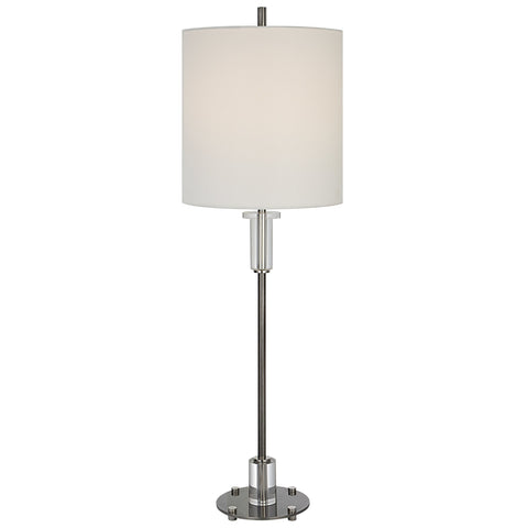 Aurelia Modern Elegant Buffet Accent Table Lamp with Crystals