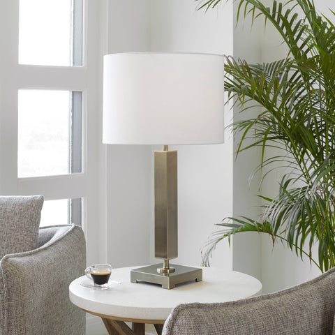 Duomo Modern Column Accent Table Lamp