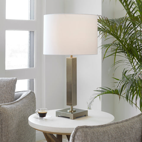 Duomo Modern Column Accent Table Lamp