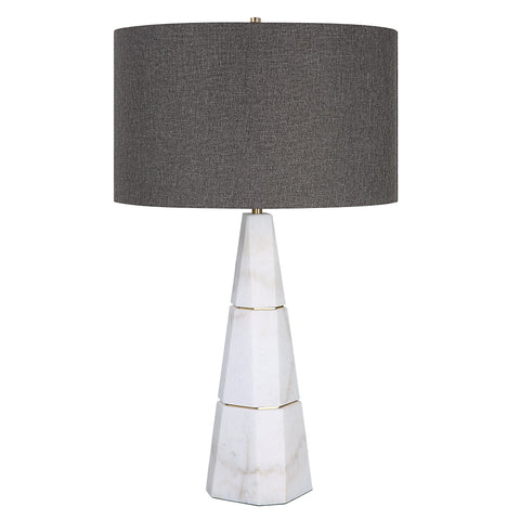 Citadel Column Drum Modern Accent Table Lamp