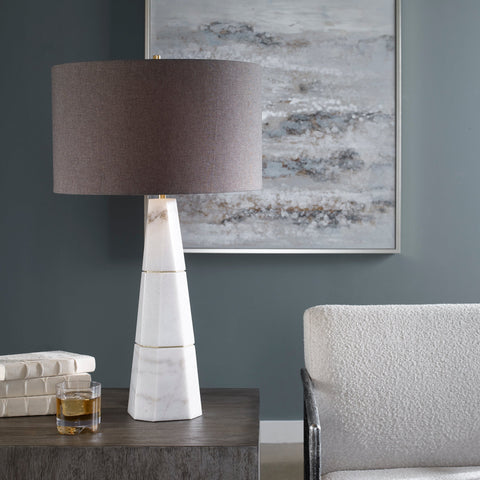 Citadel Column Drum Modern Accent Table Lamp