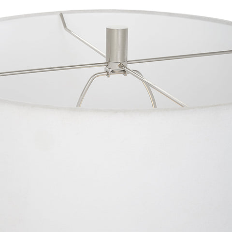 Accent Contemporary Drum Table Lamp for Organic Spaces