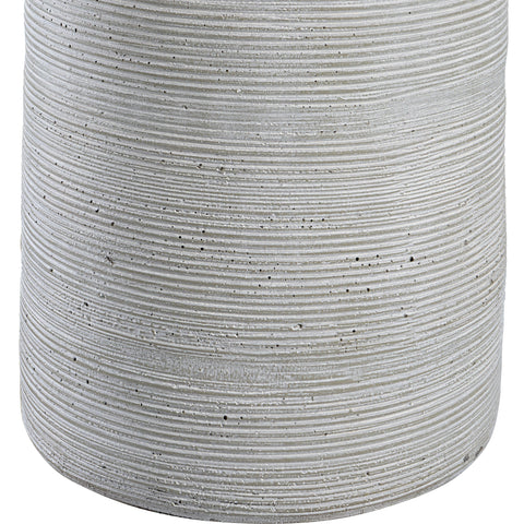 Mountainscape Modern Handcrafted Table Lamp with Carving