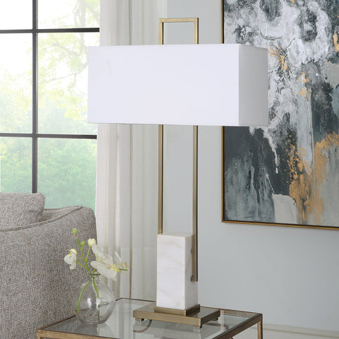 Accent Column Modern Table Lamp