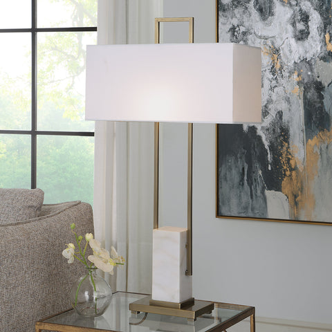 Accent Column Modern Table Lamp