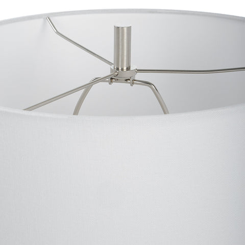Accent Column Drum Table Lamp for Modern Spaces