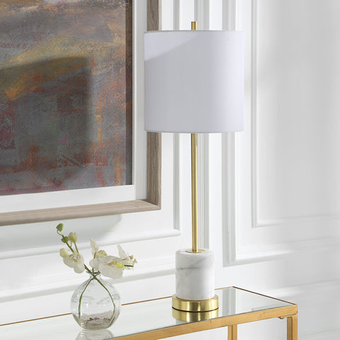 Turret Elegant Modern Accent Buffet Table Lamp