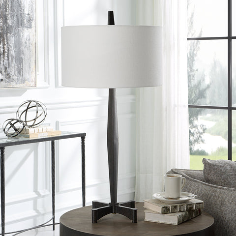 Counteract Industrial Accent Drum Table Lamp