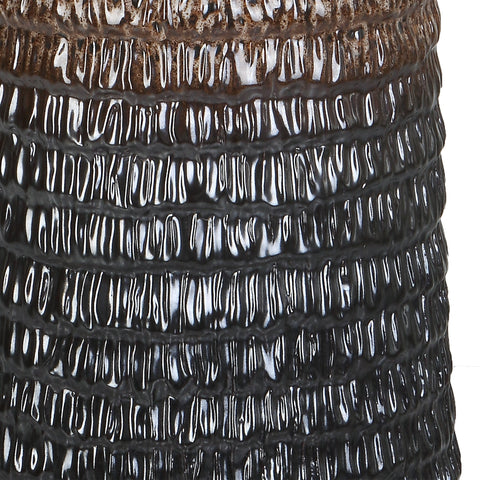 Padma Organic Accent Table Lamp with Carving