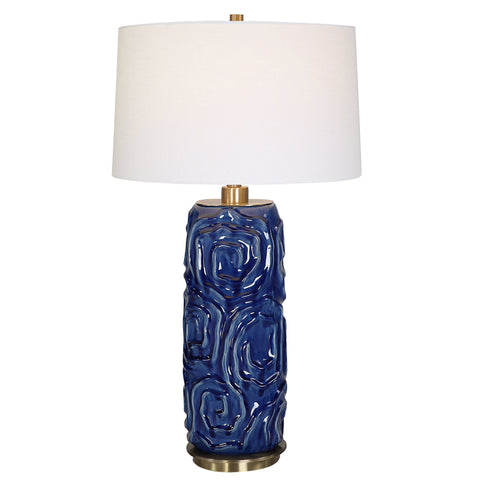 Zade Modern Column Accent Table Lamp