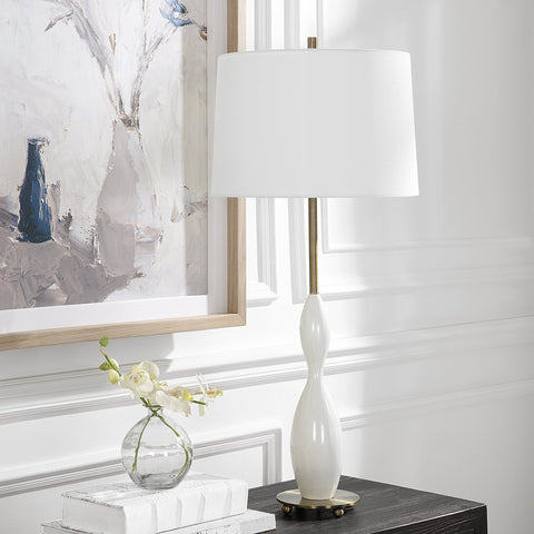 Annora Accent Contemporary Drum Table Lamp
