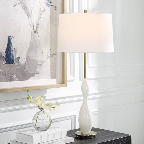 Annora Accent Contemporary Drum Table Lamp