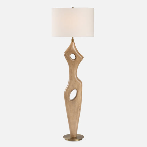 Almyra Ambient Contemporary Column Floor Lamp