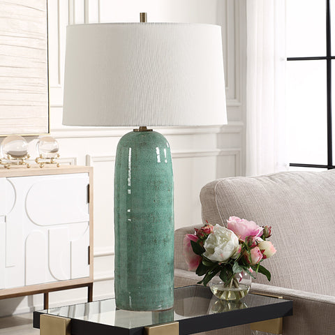 Andale Modern Minimalist Column Accent Table Lamp