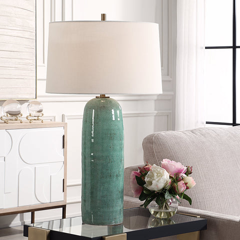 Andale Modern Minimalist Column Accent Table Lamp