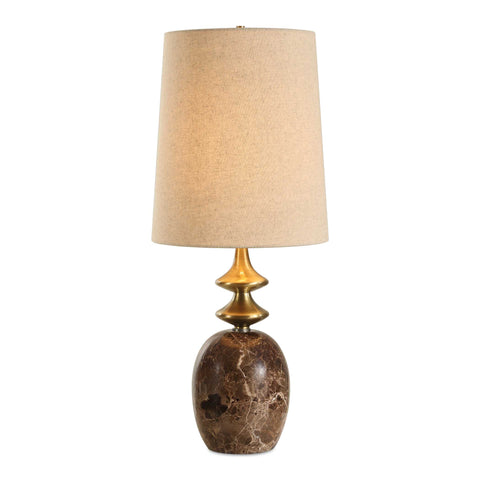 Percy Elegant Traditional Buffet Drum Accent Table Lamp