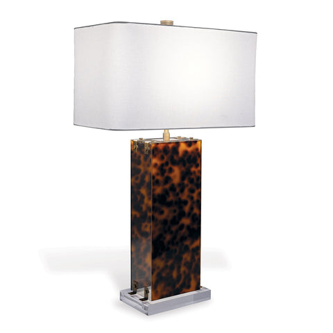 Milan Modern Column Accent Table Lamp