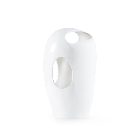 Decorating Essentials Minimalist Glossy Porcelain Art Vase