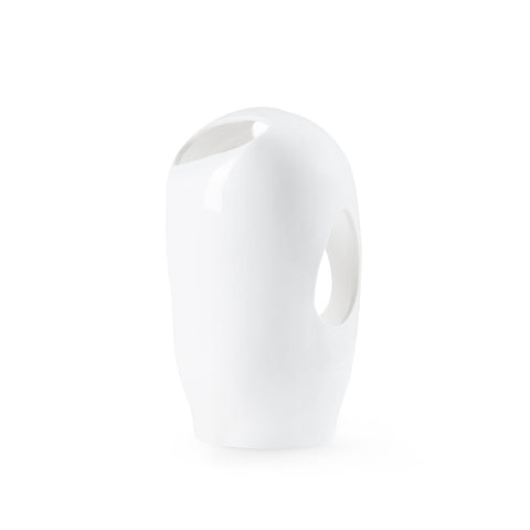 Decorating Essentials Minimalist Glossy Porcelain Art Vase
