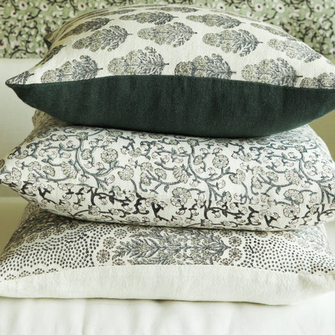 Filling Spaces Artful Traditionalist Handcrafted Accent Pillow - 18 x 18 - 20 x 20 - 22 x 22 - 24 x 24 - 26X 26 - 14 x 20 - 14 x 40 - 18 x 40 - 16 x 50