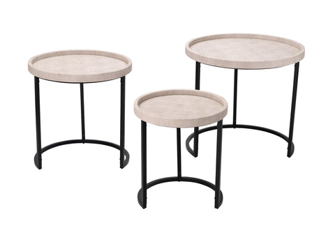 Maddox Contemporary Round Center Table