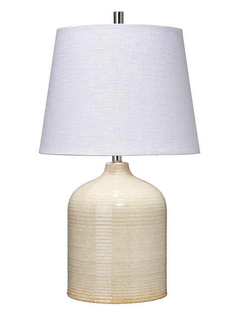 Au Lait Contemporary Column Table Lamp