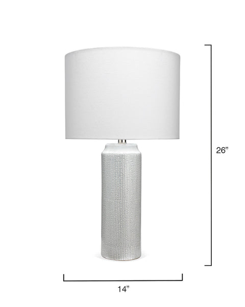 Bella Accent Coastal Column Drum Table Lamp