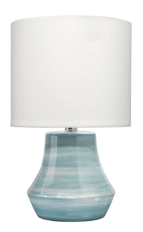 Accent Cottage Handcrafted Drum Table Lamp Coastal Style