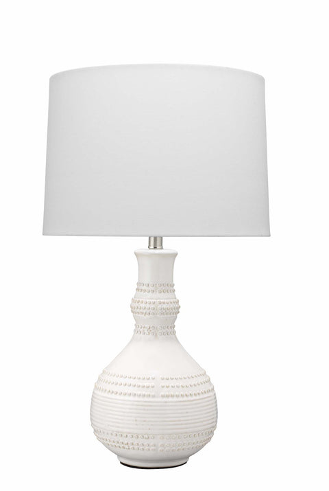 Droplet Accent Modern Beads Drum Table Lamp